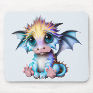 Cute en Schattige Kawaii Baby Dragon Muismat