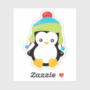 Cute en Trendy Penguin Sticker