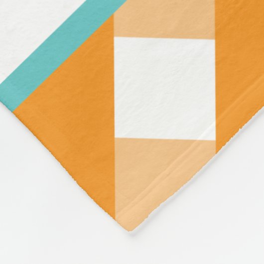 Cute En vichy Couverture en polaire personnalisée (Coin)