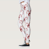 Cute en Whimsical Candy Cane Leggings (Links)