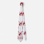 Cute en Whimsical Candy Cane Stropdas (Voorkant)