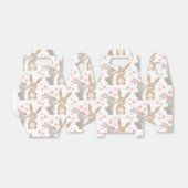 Cute Enamored Rabbits Bedankdoosjes (Uitgevouwen)