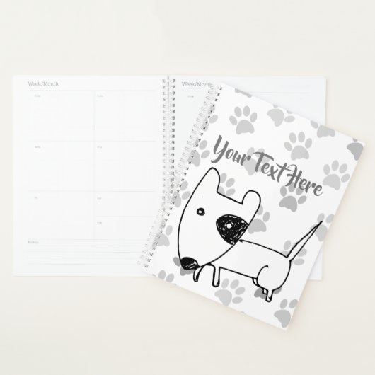 Cute English Bull Terrier (Devant avec enveloppe)