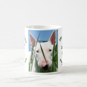 Cute English Bull Terrier Koffiemok