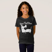 Cute English Bull Terrier T-shirt (Voorkant volledig)