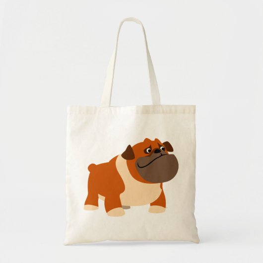 Cute English Bulldog Bag Tote Bag (Voorkant)