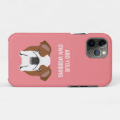 Cute English Bulldog Case-Mate iPhone Case (Achterkant (horizontaal))