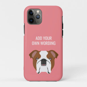 Cute English Bulldog iPhone 11 Pro Hoesje