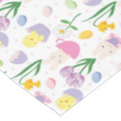 Cute Esater Bunny et poussins Nappe de vacances (Angle)