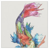Cute et coloré Koi tissu de poisson (Fermer)