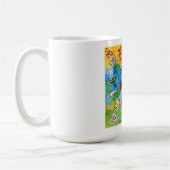 Cute et colorée Boston Terrier Mug (Gauche)