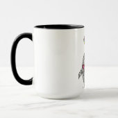 Cute et colorée Labrador Retriever Mug (Gauche)