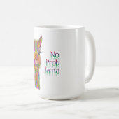 Cute et colorée Llama Mug (Devant droit)