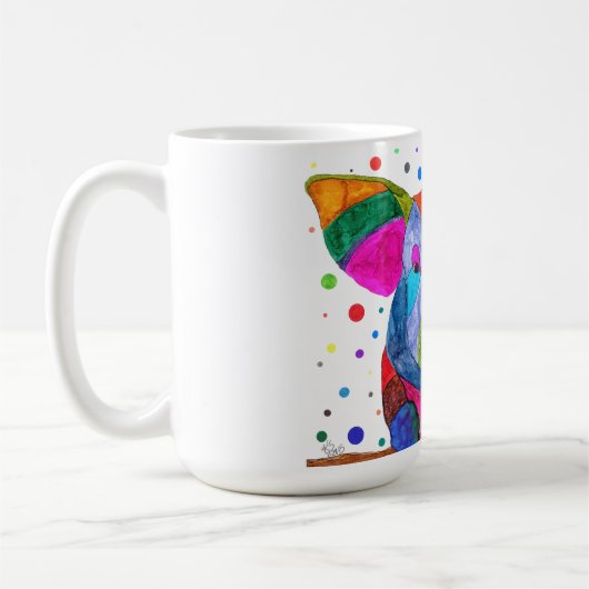 Cute et colorée Mug Mug (Gauche)