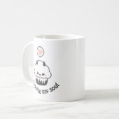 Cute Evil Cupcake Koffiemok (Voorkant links)