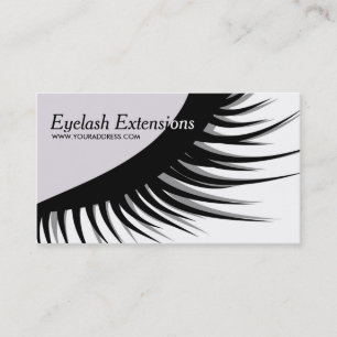 Cute Eyelash Extensions Visitekaartje