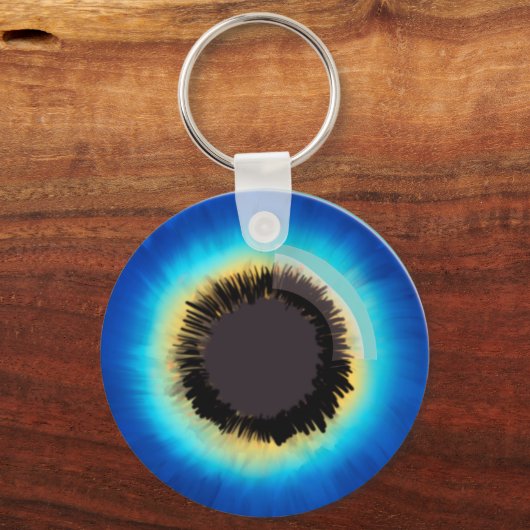 Cute Eye's Button Sleutelhanger (Voorkant)