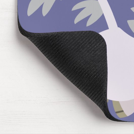 Cute Facetious Cartoon Unicorn Mousepad Muismat (Hoek)