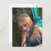 Cute Fairy Briefkaart (Voorkant / Achterkant)