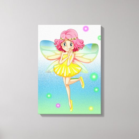 Cute Fairy Canvas Afdruk (Voorkant)