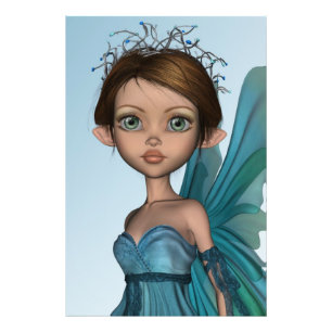 Cute Fairy Foto Afdruk