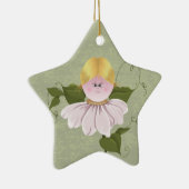 Cute Fairy of Pixie Keramisch Ornament (Rechts)