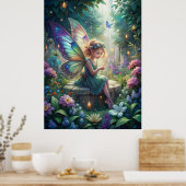 Cute Fairy Poster (Keuken)