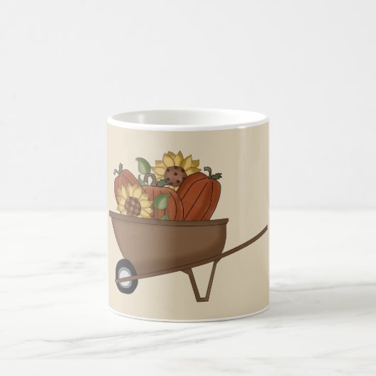 Cute Fall Café Mug (Centre)