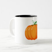 Cute Fall Citrouille mug (Devant gauche)