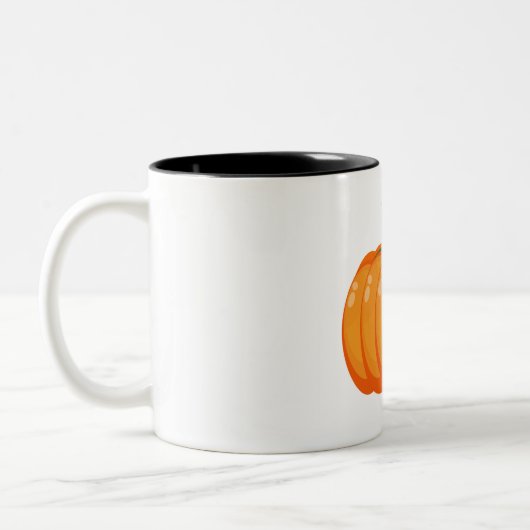 Cute Fall Citrouille mug (Gauche)