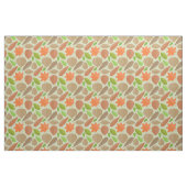 Cute Fall Leaves Pattern Stof (Fat Quarter)