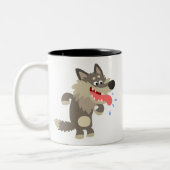 Cute Fameux Cartoon Wolf Mug (Gauche)
