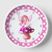 Cute Fantasy fairie-meisjesklok (Voorkant)