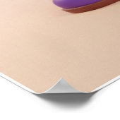 Cute Fantasy Hero Knight Art Poster (Coin)