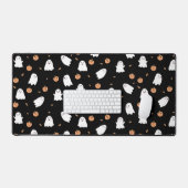 Cute Fantôme et Citrouille Motif d'Halloween noir (Clavier et souris)