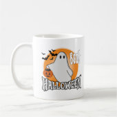 Cute Fantôme Halloween Bog Mug (Gauche)