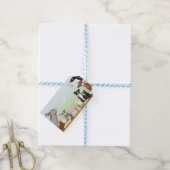 Cute farm animals gift label cadeaulabel (Met Touw)