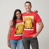 Cute Fat Cat T-shirt (Unisex)