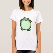 Cute Fat Frog T-shirt (Voorkant)