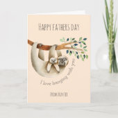 Cute Fathers Day Kaart (Voorkant)