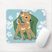 Cute Fawn Mousepad Muismat (Met muis)