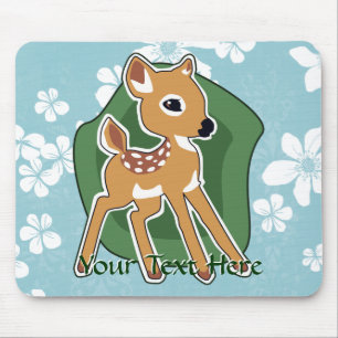 Cute Fawn Mousepad Muismat
