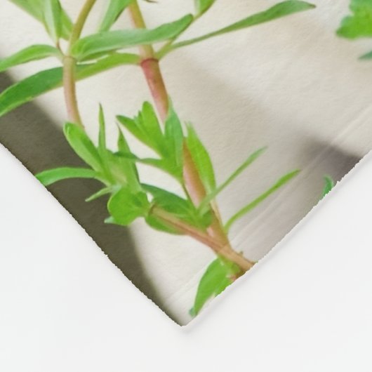 Cute fawn pug puppy fleece deken (Hoek)