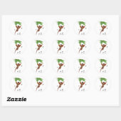 Cute Fée Avec Stickers Ailes Brown (Feuille)