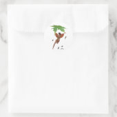 Cute Fée Avec Stickers Ailes Brown (Sac)
