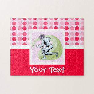 Cute Fencing Legpuzzel