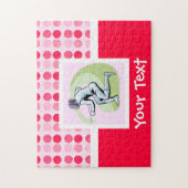 Cute Fencing Legpuzzel (Verticaal)