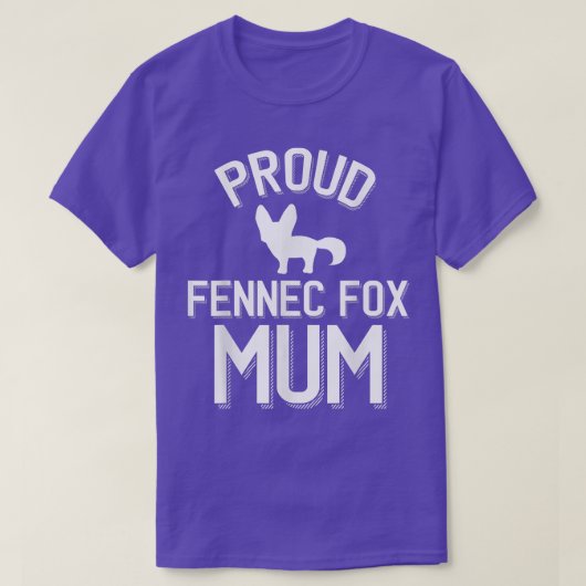 Cute Fennec Fo Mum Proud Fennec T-shirt (Design voorkant)