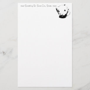 Cute Ferret Afbeelding Briefpapier