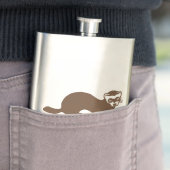 Cute Ferret Graphic Flacon (Voorbeeld)